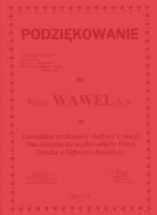 Dom Dziecka w Dąbrowie Rusieckiej