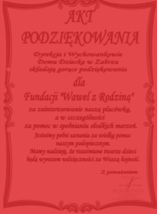 Dom Dziecka w Zabrzu