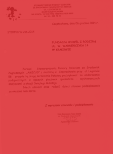 Stowarzyszenie Amicus z Częstochowy